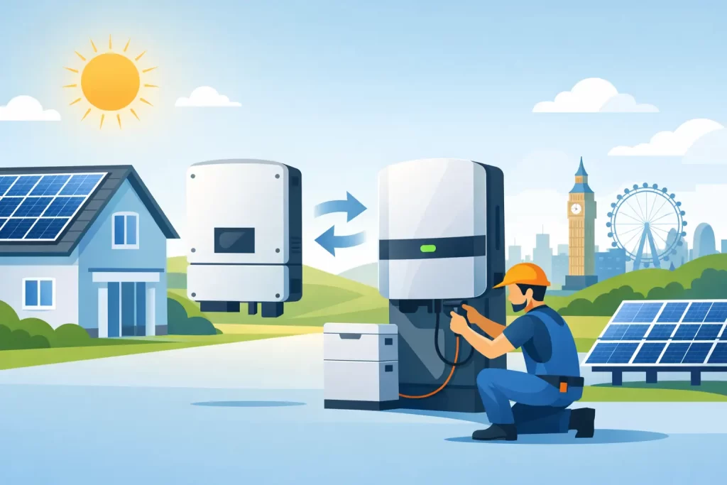Best Solar Inverter Replacement Options in the UK