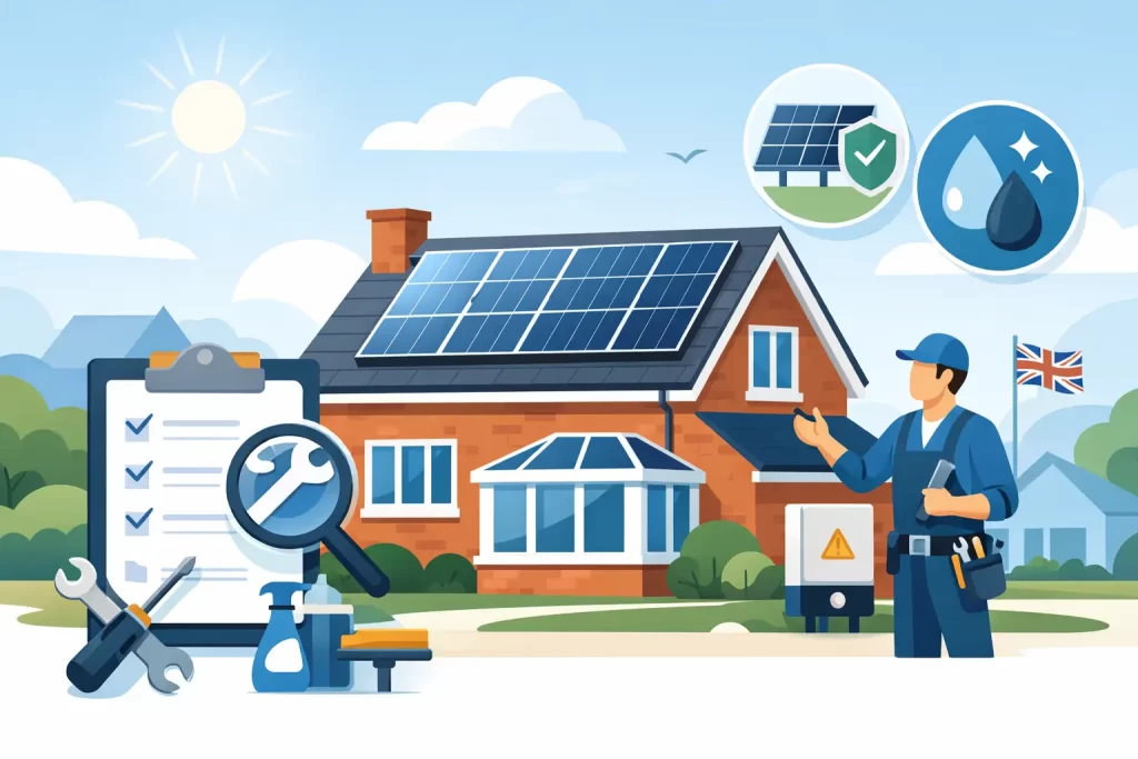 Residential Solar Aftercare Guide for UK Homes
