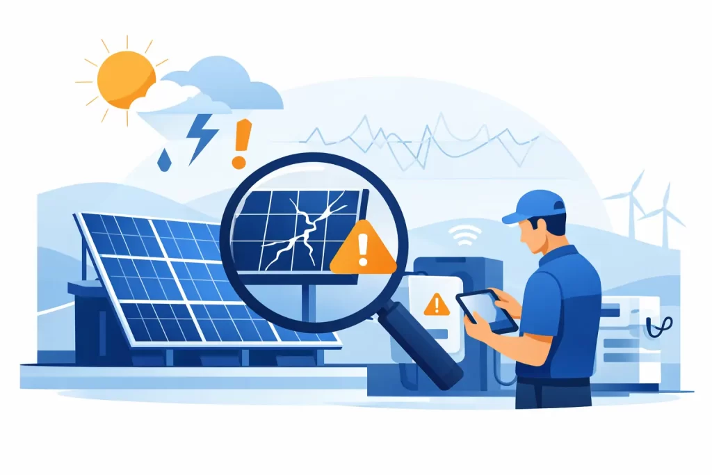 When a Solar Fault Diagnosis Service Is Needed