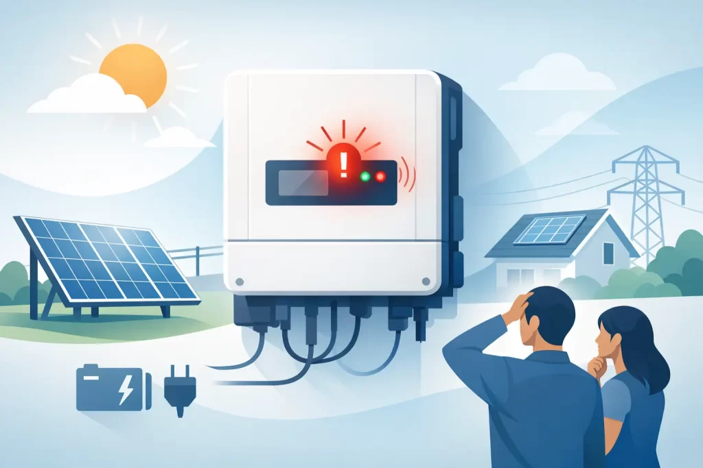 Why Is My Inverter Flashing? What It Means