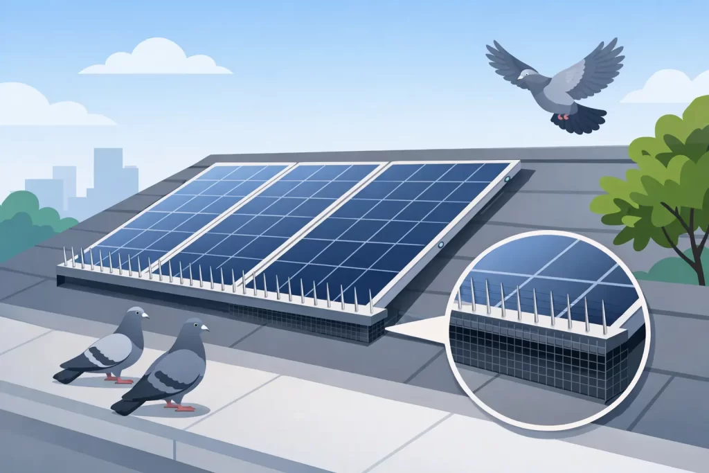 How to Pigeon Proof Panels Without Roof Damage