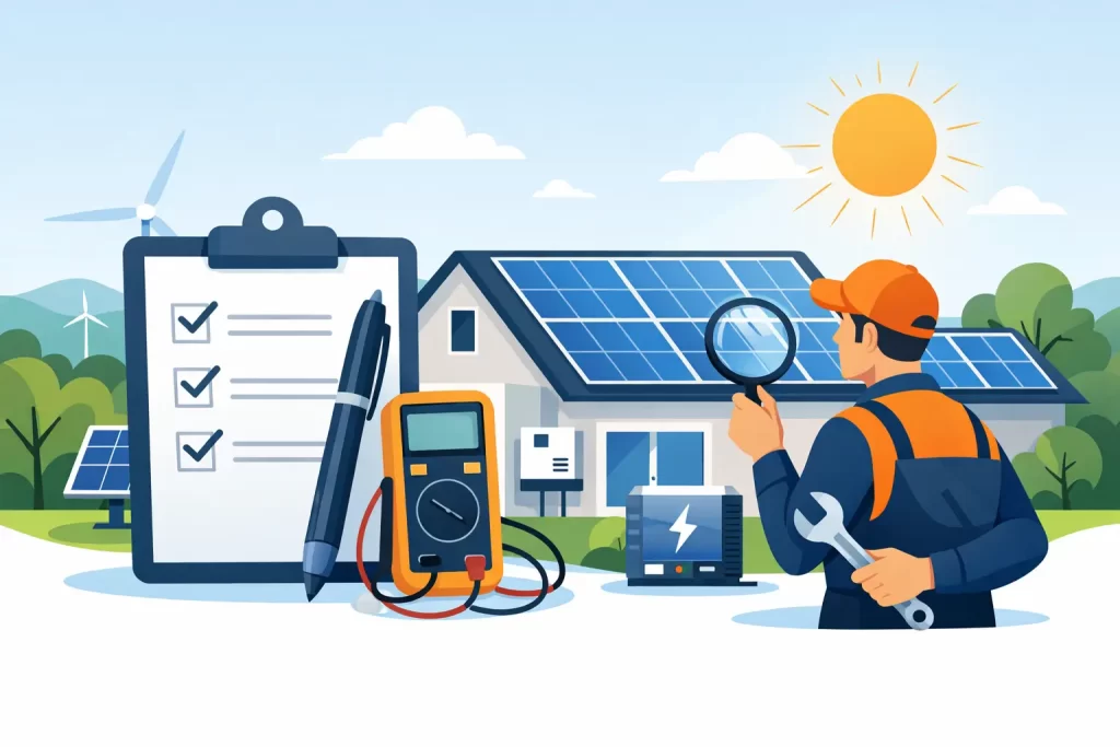 Solar Maintenance Checklist Homeowners Can Trust