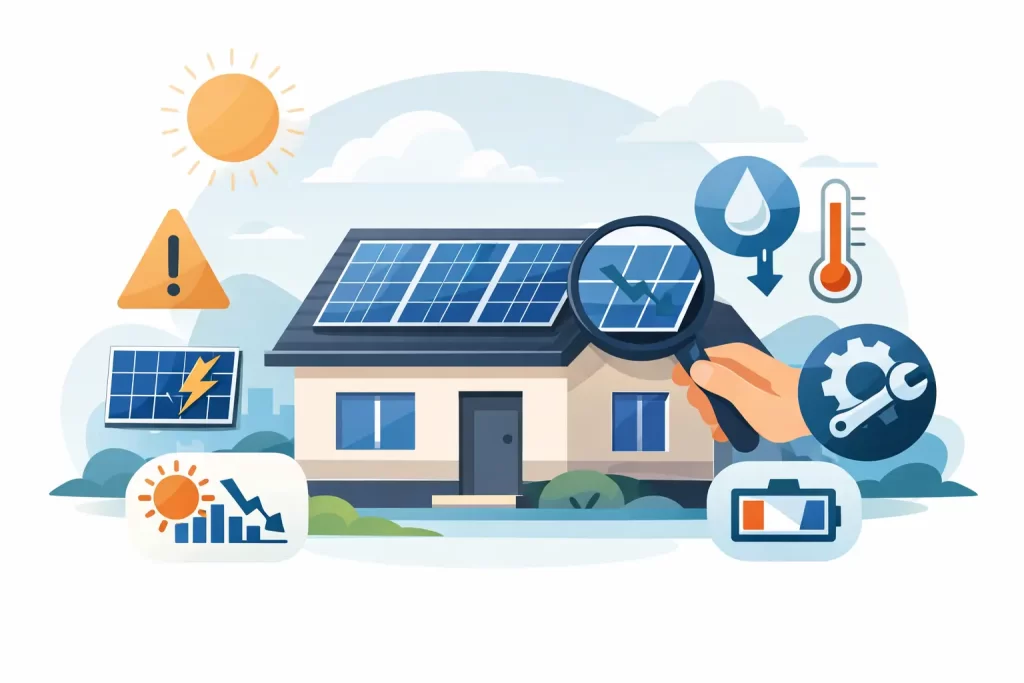 10 Signs Solar Needs Servicing at Your Home