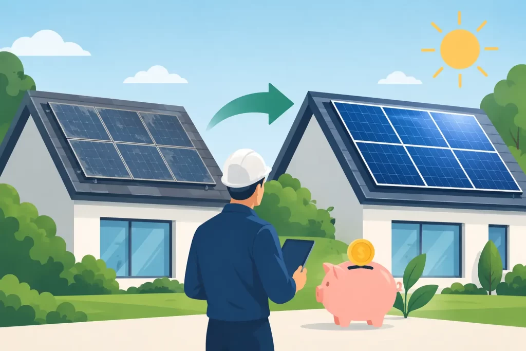 How to Upgrade Old Solar Without Wasting Money