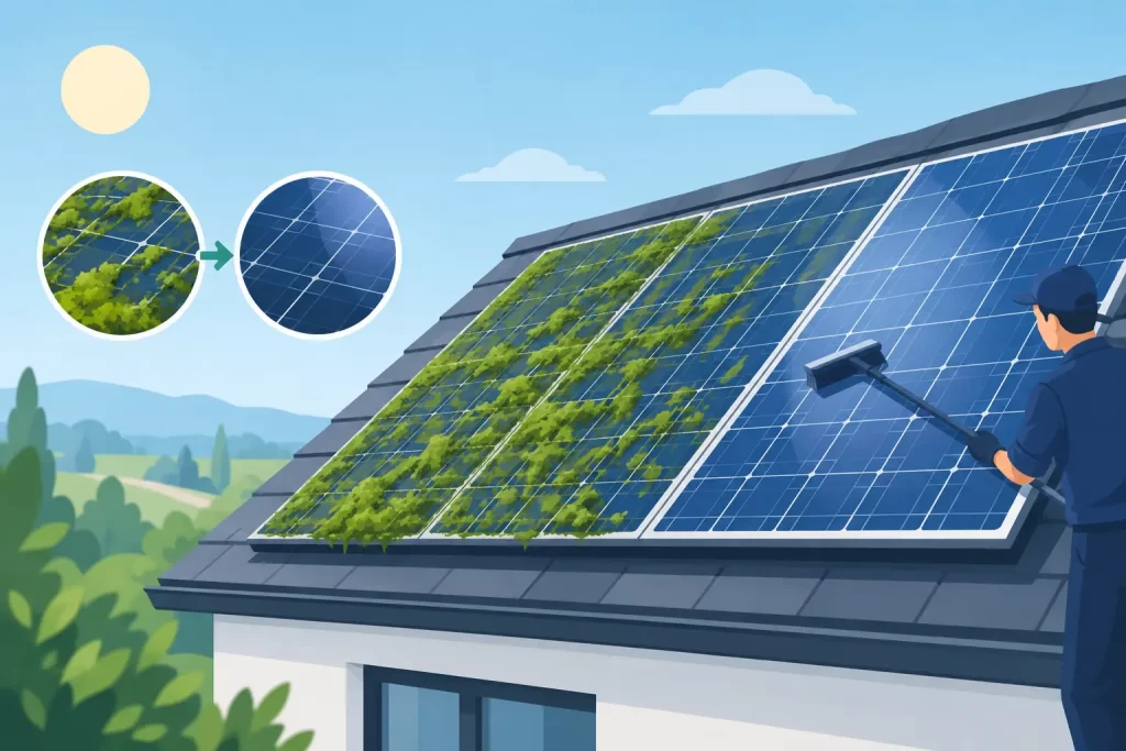 Does Moss Affect Solar Panels? What to Do