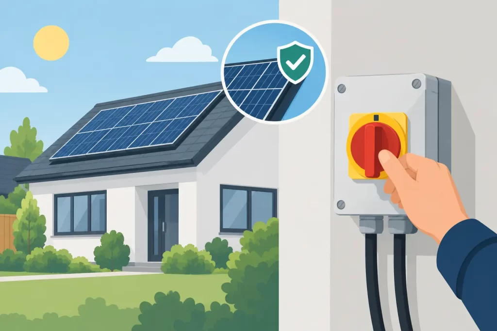 Reset Solar Isolator? Safe Checks for UK Homes