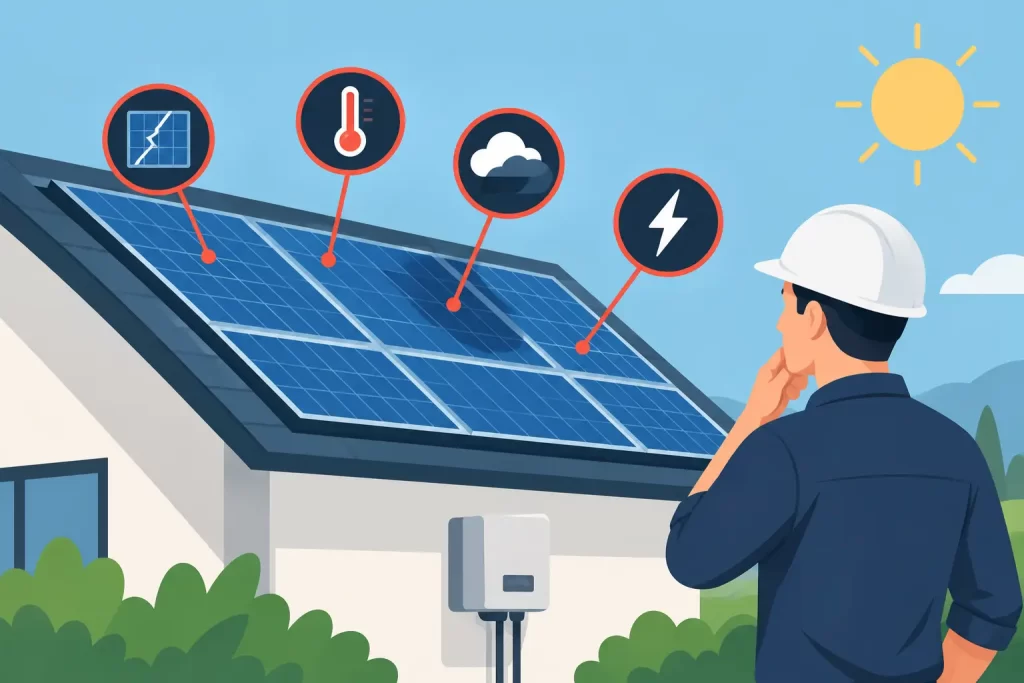 Solar Faults That Stop Your System Performing