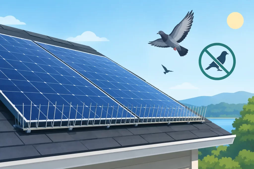 Solar Panel Bird Proofing Review: What Works